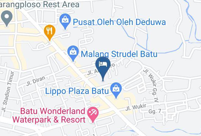 Kota Batu - Batu Paradise Resort Hotel Maps