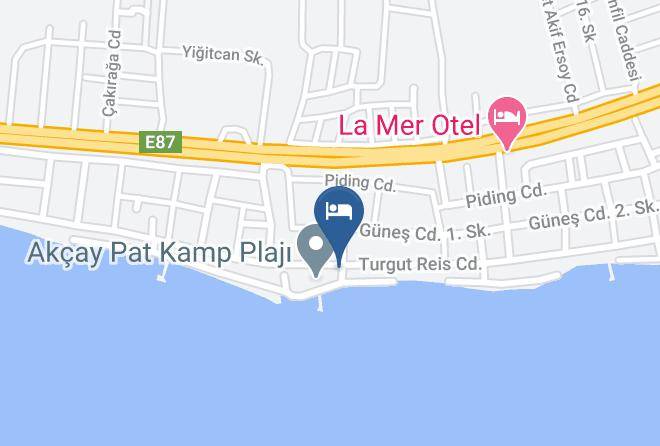 Edremit - Batuhan Beach Otel Maps
