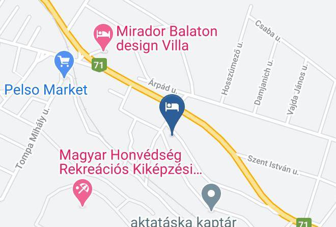 Balatonakarattya - Bauer Bungalo Maps