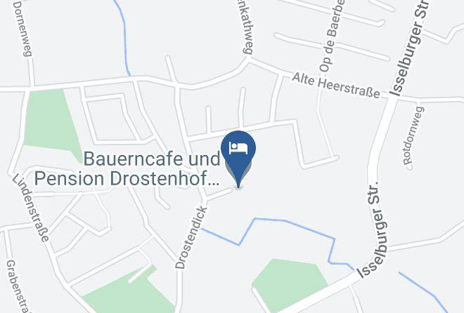 Cleves - Bauerncafe Und Pension Drostenhof Inh Irmgard Stevens Maps