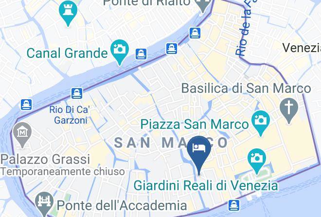 Venice - Hotel Bauer Palazzo Maps