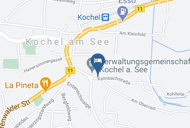 Bad Tolz Wolfratshausen - Bauerncafe Zum Giggerer Maps