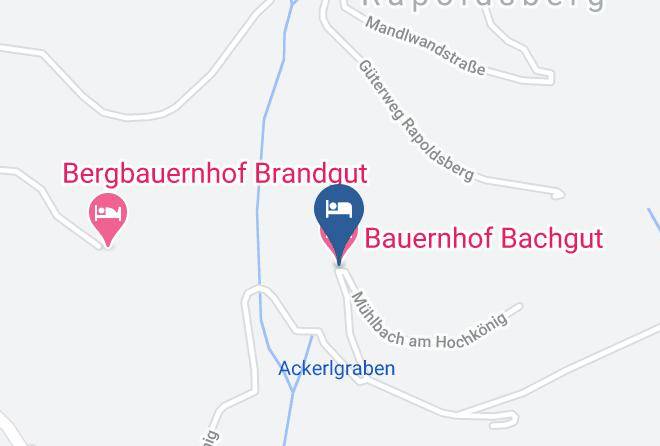 Sankt Johann Im Pongau - Bauernhof Bachgut Maps
