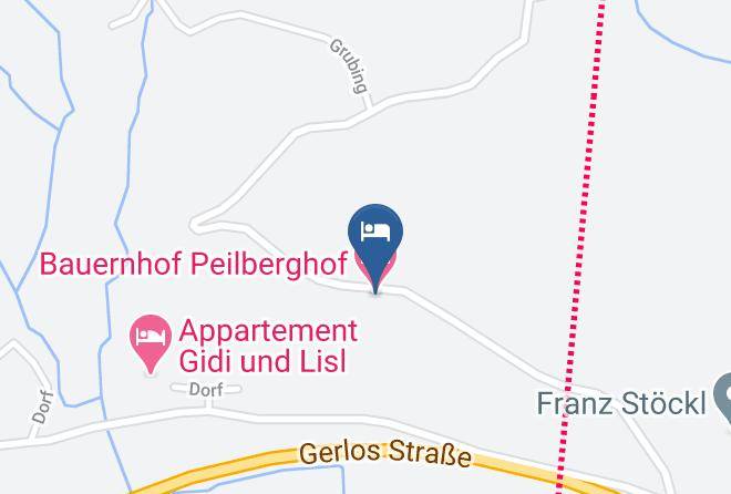 Zell Am See - Bauernhof Peilberghof Maps