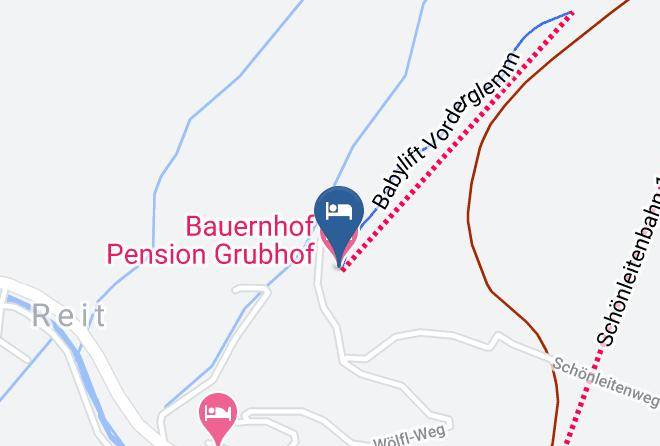 Zell Am See - Bauernhof Pension Grubhof Maps