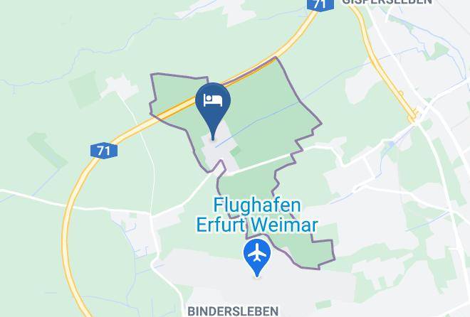 Erfurt - Pension Kronenburghof Maps