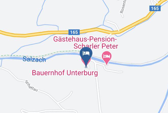 Zell Am See - Bauernhof Unterburg Maps