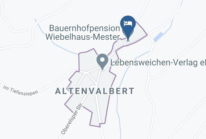 Olpe - Bauernhofpension Wiebelhaus Mester Maps