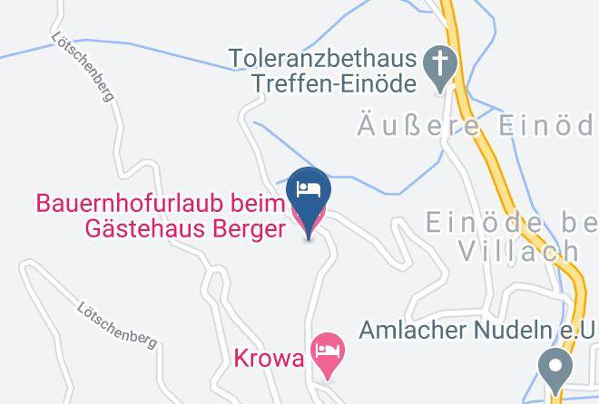 Villach Land - Bauernhofurlaub Beim Gastehaus Berger Maps