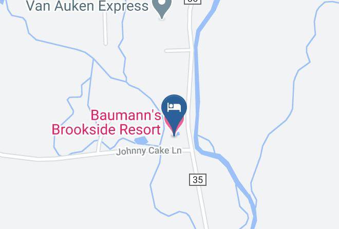 Greene - Baumann's Brookside Resort Maps