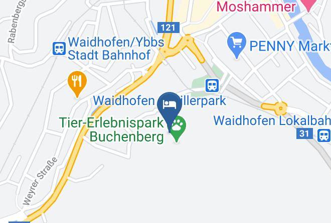 Waidhofen An Der Ybbs - Baumhotel Naturpark Buchenberg Maps