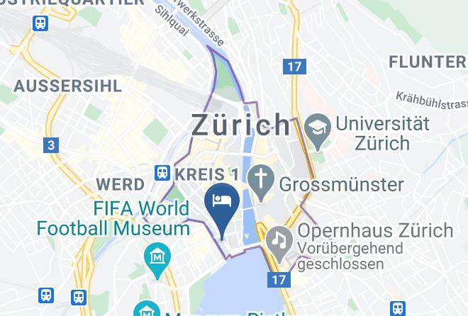 Zurich - Baur Au Lac Hotel Maps