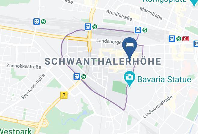 Munich District - Bavaria Boutique Hotel Maps