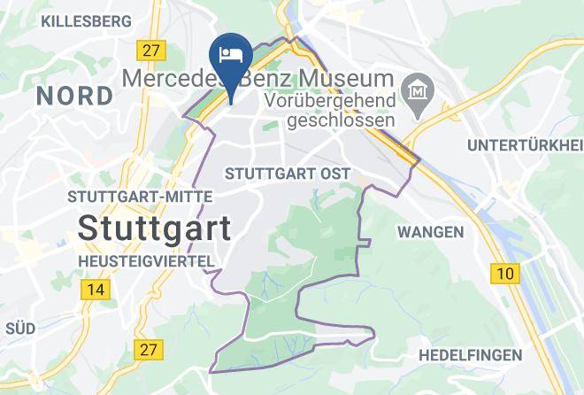 Stuttgart - Bavaria Hotel Munchner Hof Maps