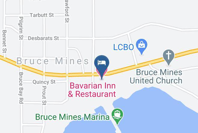 Bavarian Inn & Restaurant Map