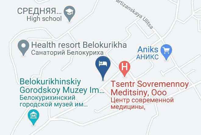 Belokurikha - Bavaronok Maps