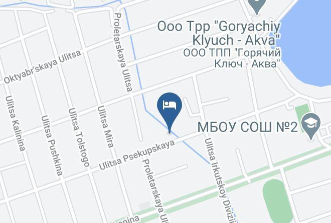 Goryachiy Klyuch - Bavarskiy Dom Maps