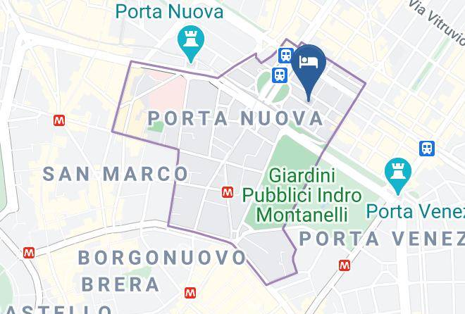 Milan - Baviera Mokinba Hotels Maps