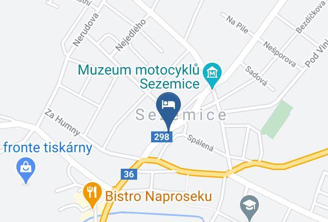 Sezemice - Bavorsky Dvur Maps