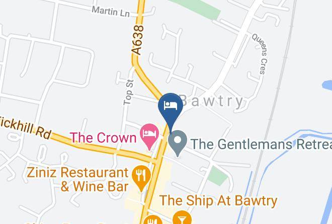 Doncaster - Bawtry's Bar And Brasserie Maps