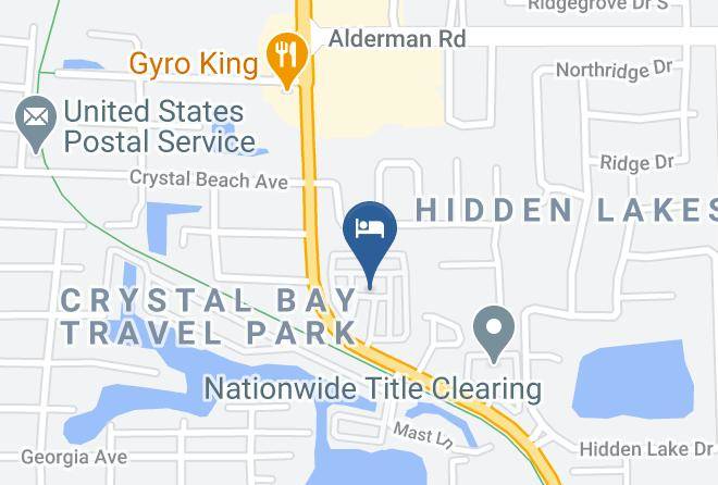 Pinellas - Bay Aire Rv Park Maps