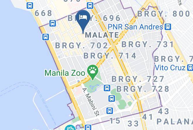 Metro Manila - Bay Area Suites Manila Maps