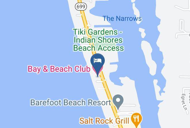 Pinellas - Bay And Beach Club Resort Maps