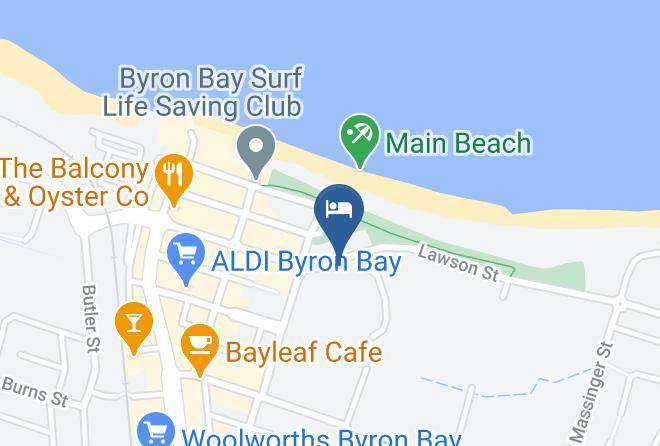 Byron - Bay Beach Motel Maps