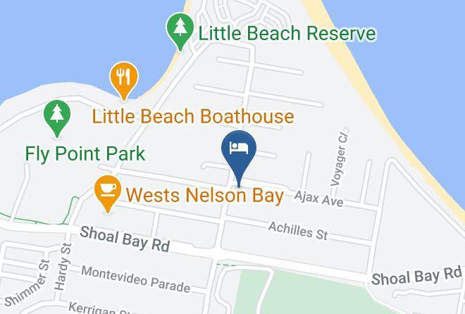 Port Stephens - Bay Bliss Getaways Nelson Bay Accommodation Maps
