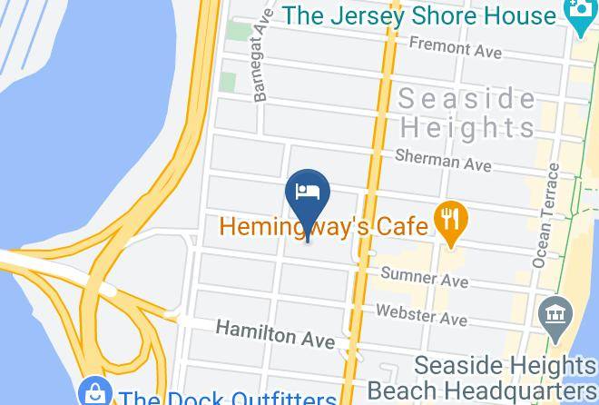 Bay Breeze Motel Map