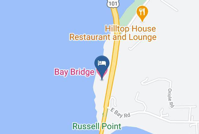 Coos - Bay Bridge Motel Maps