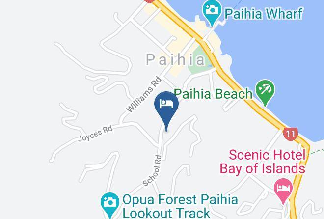Far North - Bay Cabinz Motel Maps