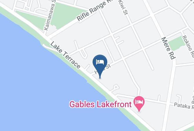 Taupo - Bay Court Lakefront Motel Maps