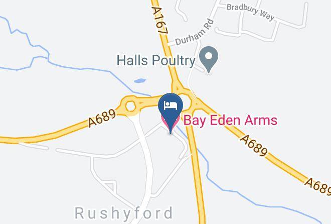 Durham - Bay Eden Arms Hotel Maps