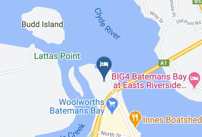 Eurobodalla - Bay Executive Motel Maps