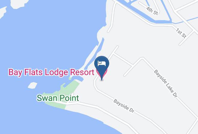 Calhoun - Bay Flats Lodge Resort Maps
