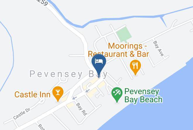 East Sussex - Bay Hotel Maps