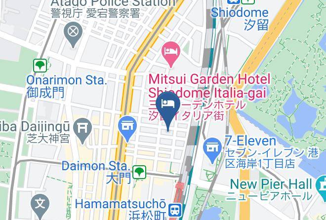 Minato Ward - Bay Hotel Maps
