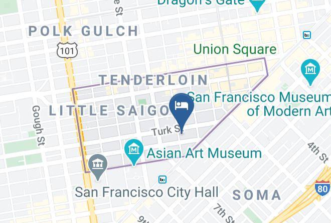 San Francisco - Bay Hotel Maps