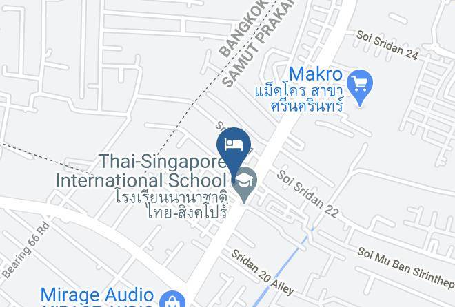 Amphoe Mueang Samut Prakan - Bay Hotel Srinakarin Maps