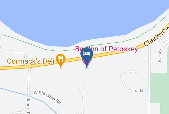 Emmet County - Bay Inn Of Petoskey Maps