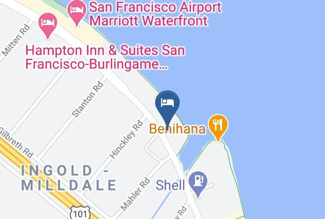 Bay Landing Hotel Map