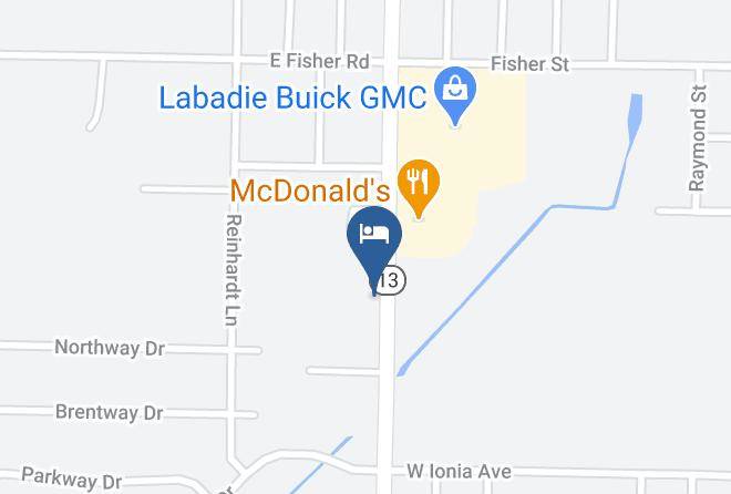 Bay County - Bay Motel Maps