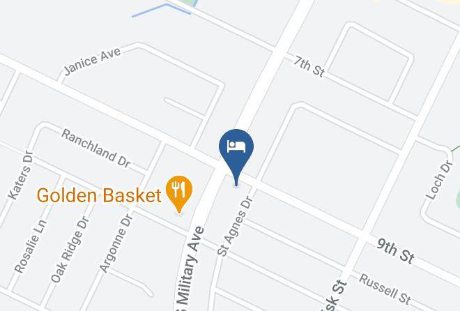Brown - Bay Motel & Family Restaurant Maps