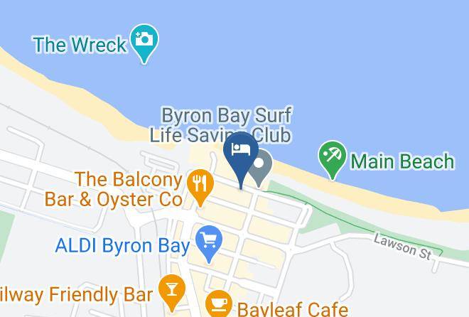 Byron - Bay Motel Maps