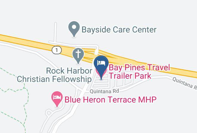 San Luis Obispo - Bay Pines Travel Trailer Park Maps