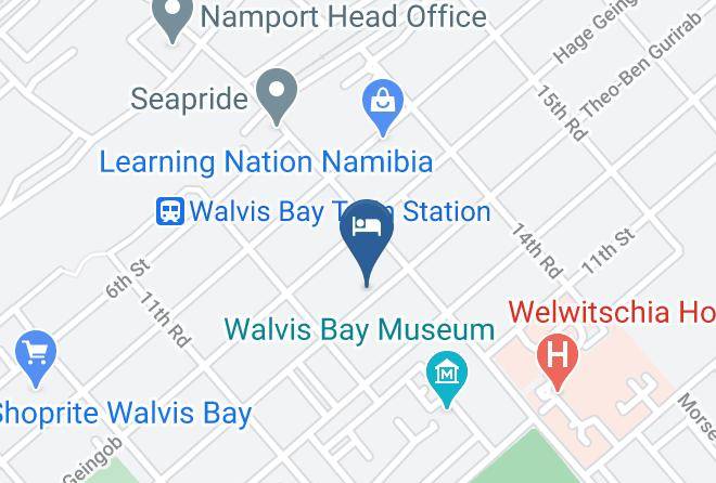 Walvisbay Urban - Bay Self Catering Accommodation Maps