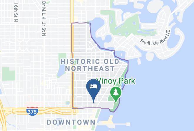 Pinellas - Bay Street Inn Maps