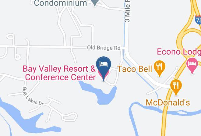 Bay County - Bay Valley Resort & Conference Center Maps