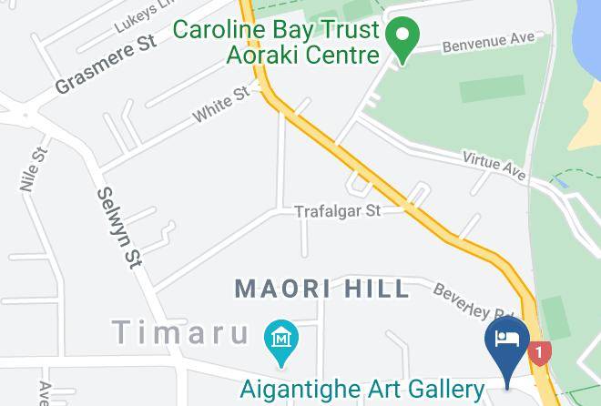 Timaru - Bay Viaduct Motor Lodge Maps